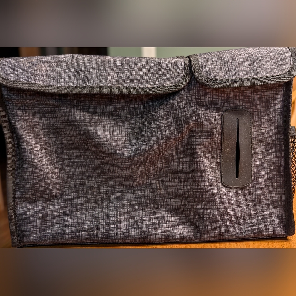 Thirty One Pack n Pull Caddy Organizer Black Cross Pop